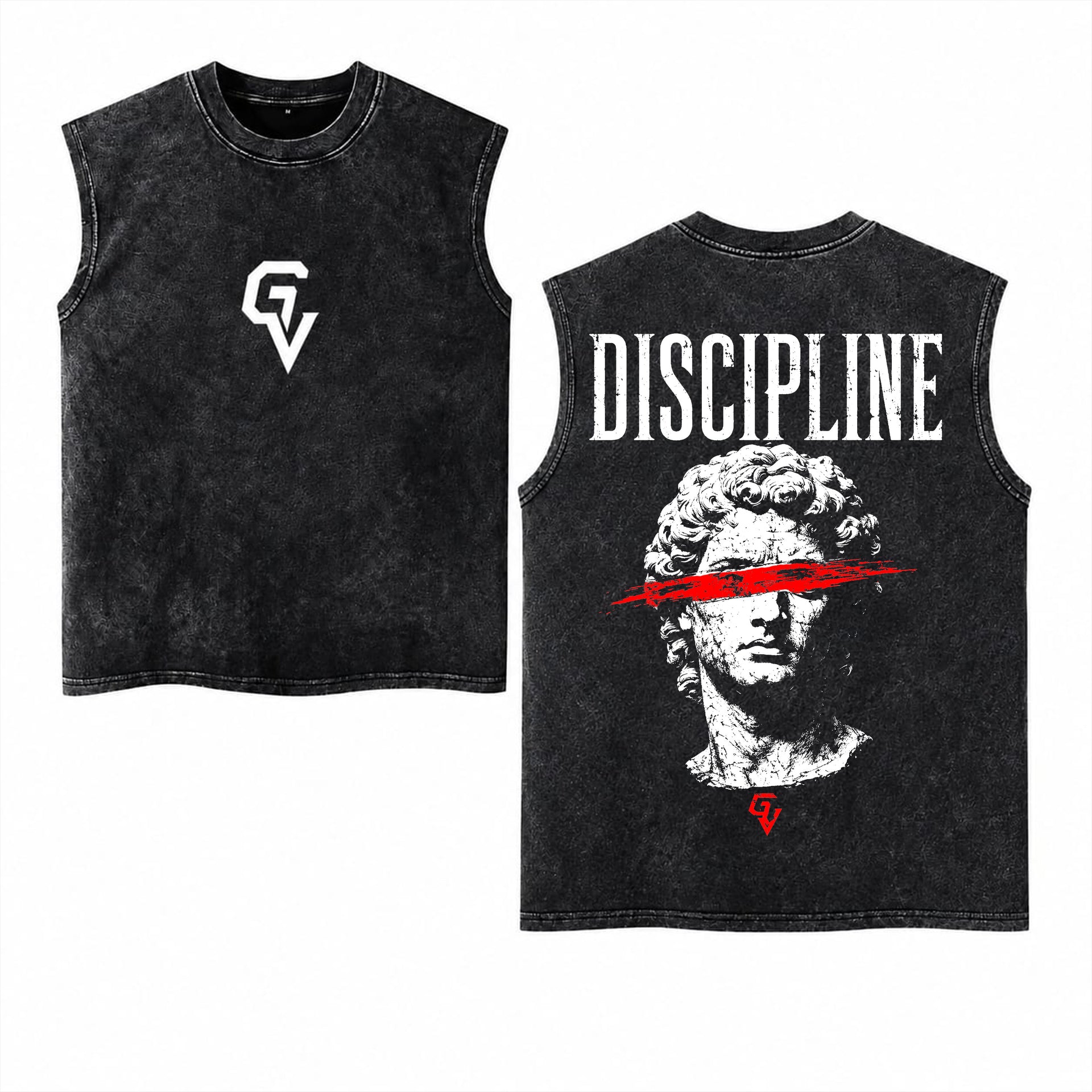 Discipline Statue Tank | GYMVORYX